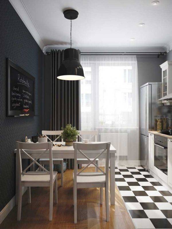 Дизайн кухни совмещенной с балконом от 8 до 12 кв м