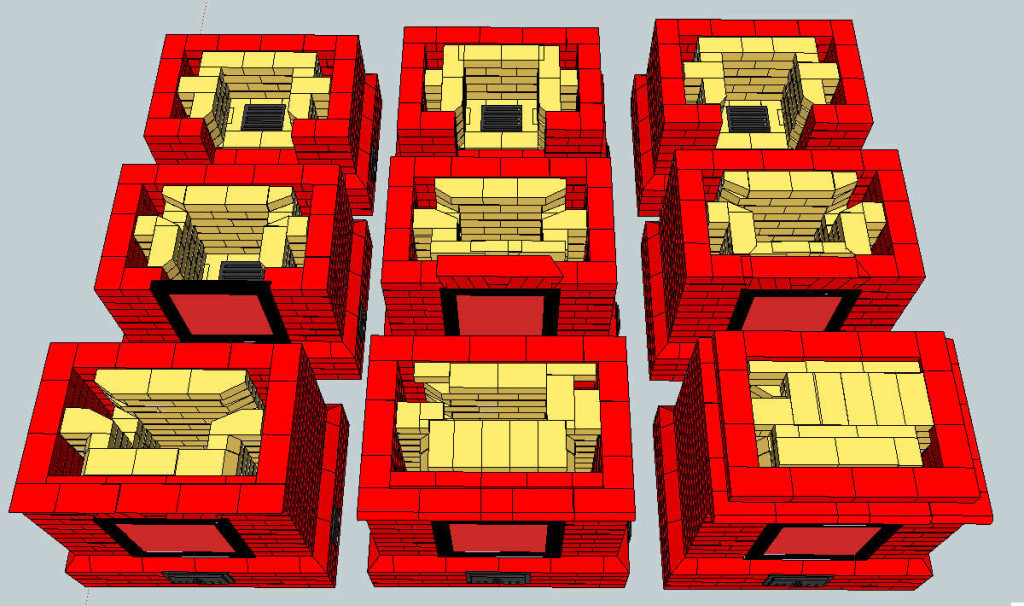 Проект кирпичной печи