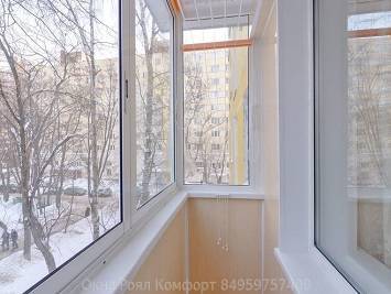 Остекление балкона в хрущевке