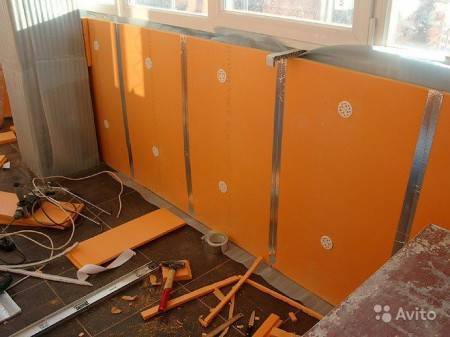 Технология утепления балкона пеноплексом своими руками