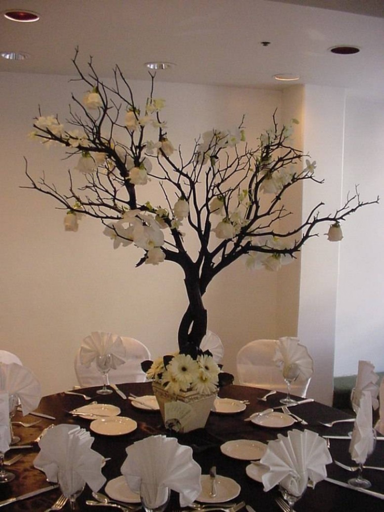 декоративное сухое дерево для интерьера
