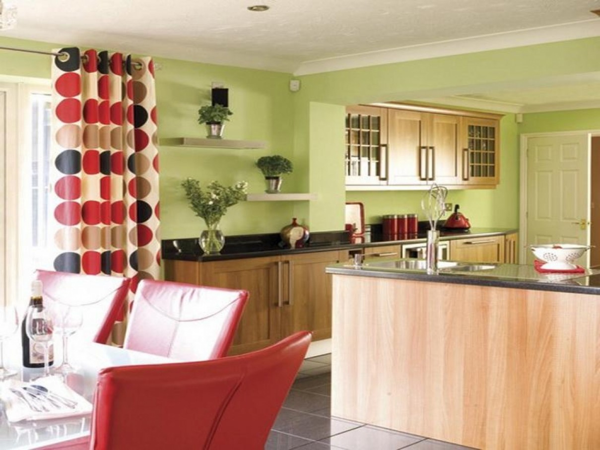 Дизайн покраски кухни. Сочетание цветов в интерьере кухни. Салатовые стены на кухне. Кухня с зелеными стенами. Цветовая гамма в интерьере кухни.
