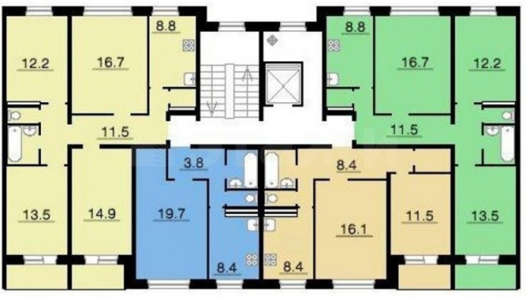 Планировка квартир панельных домов 9 этажей. Дом серии 111-83 планировка. Серия, Тип постройки 111-83. Серия дома 83 панельный планировка. Планировка панельной девятиэтажки.