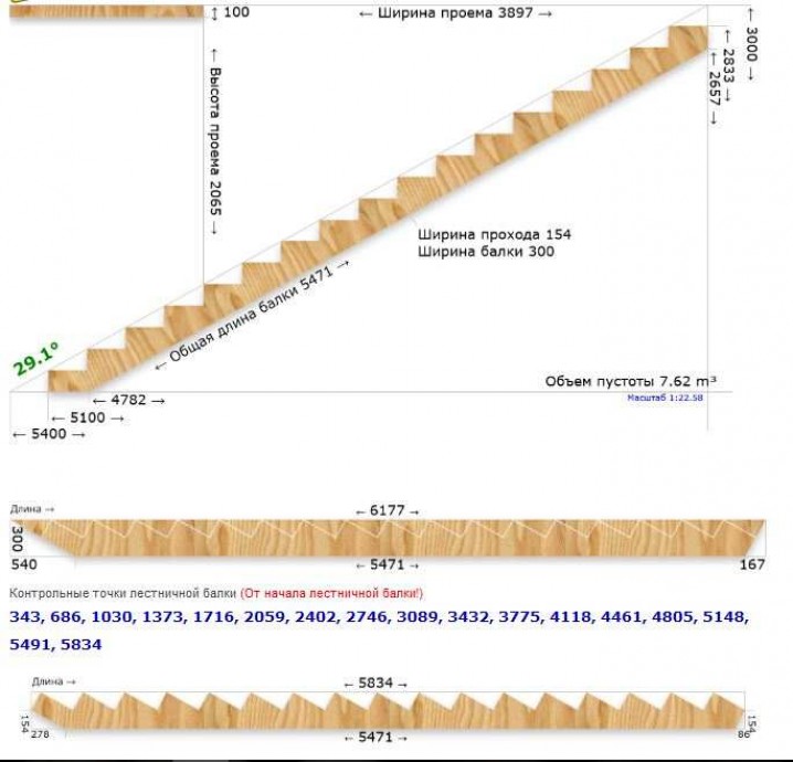 Расчет деревянной лестницы онлайн калькулятор с чертежами