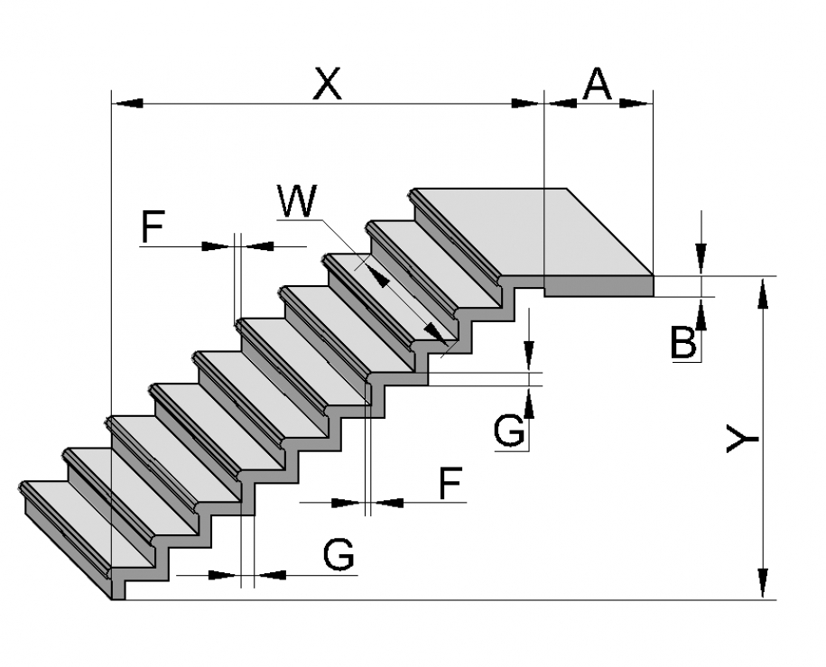 Калькулятор лестницы. Толщина лестничного марша монолитной лестницы. Схема бетонной лестницы. Чертеж наборные монолитные ступени. Высота ступеней монолитной лестницы.
