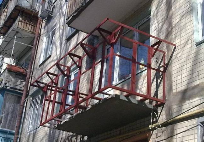 Разрешение на расширение балкона