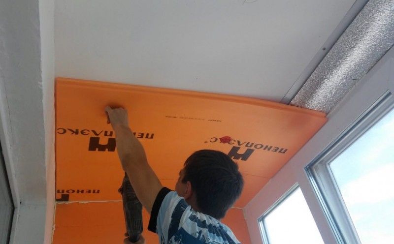 Технология утепления балкона пеноплексом своими руками