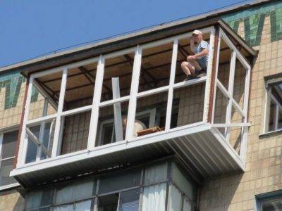 Разрешение на расширение балкона