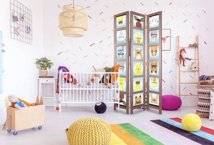 Детская комната для разнополых детей – дизайн фото