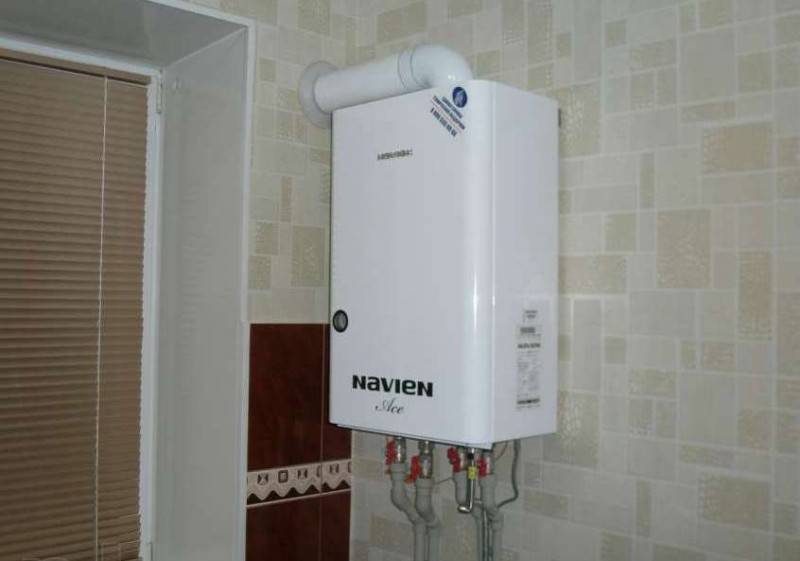 Настенный газовый котел отопления