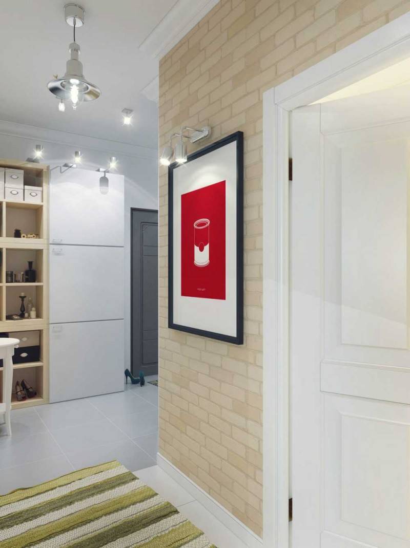 Какой выбрать дизайн прихожей в двухкомнатной квартире - отделка свет и декорирование