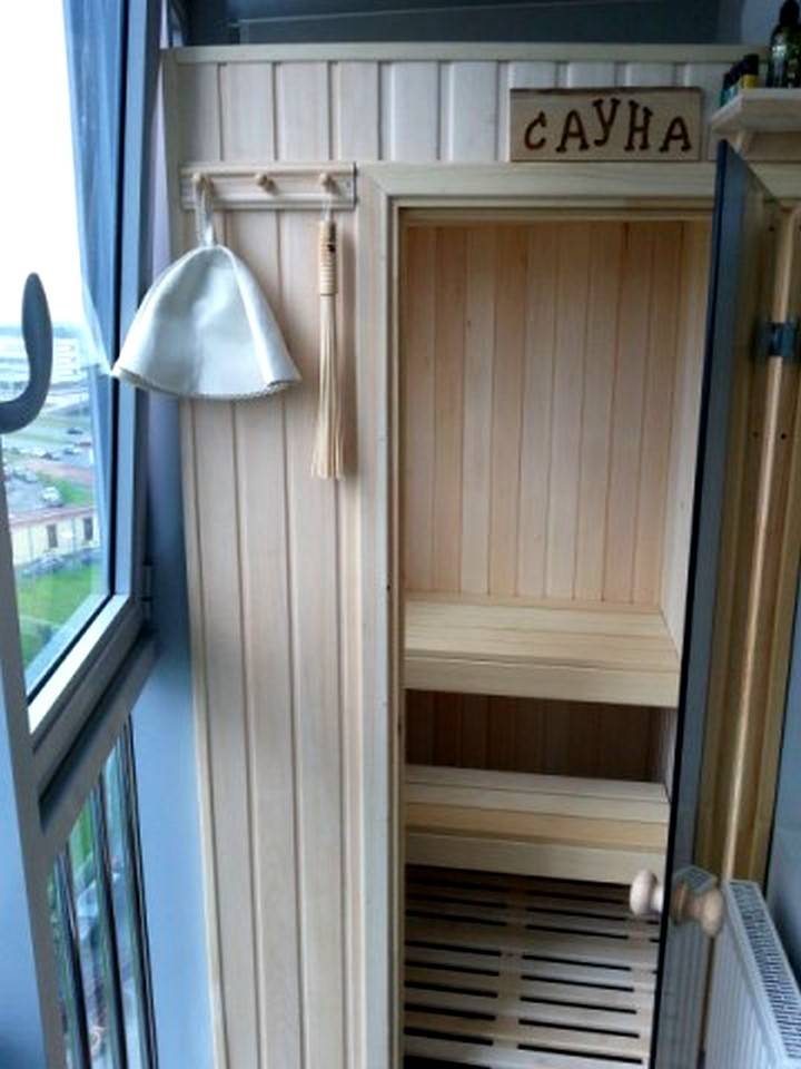 Дизайн маленького балкона