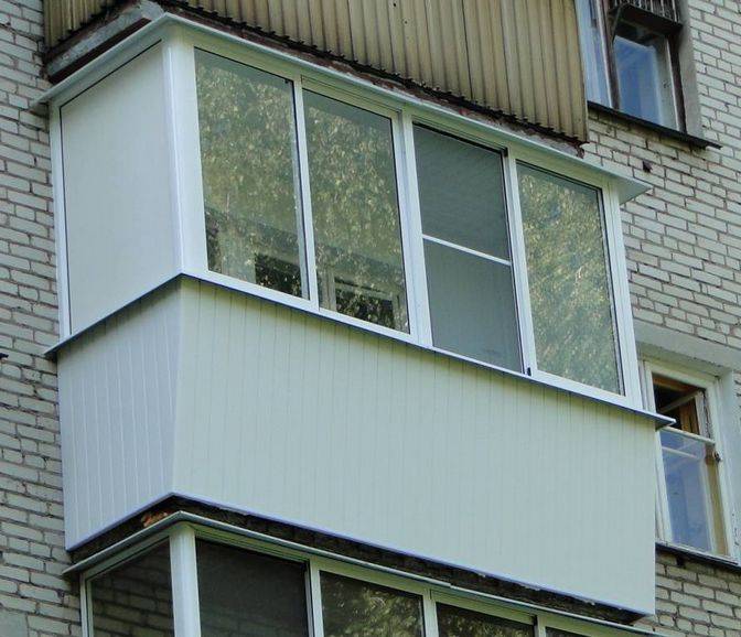 Остекление балкона алюминиевым профилем + Отзывы