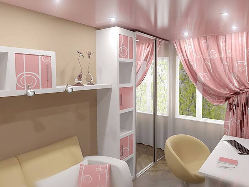 Дизайн комнаты для подростка девочки фото реальные