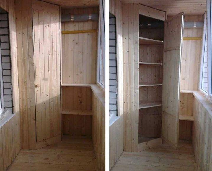 Как сделать полки на балконе