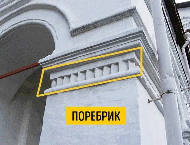 Архитектурные элементы фасада