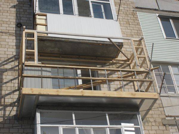 Разрешение на расширение балкона