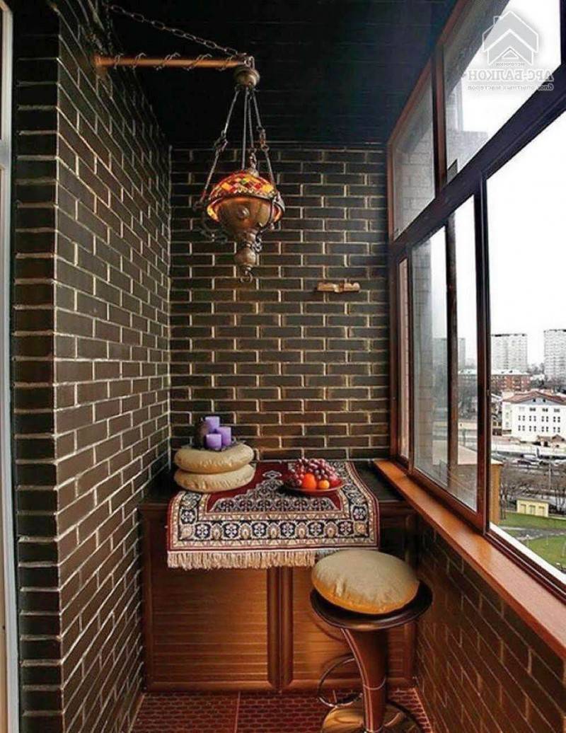 Дизайн маленького балкона