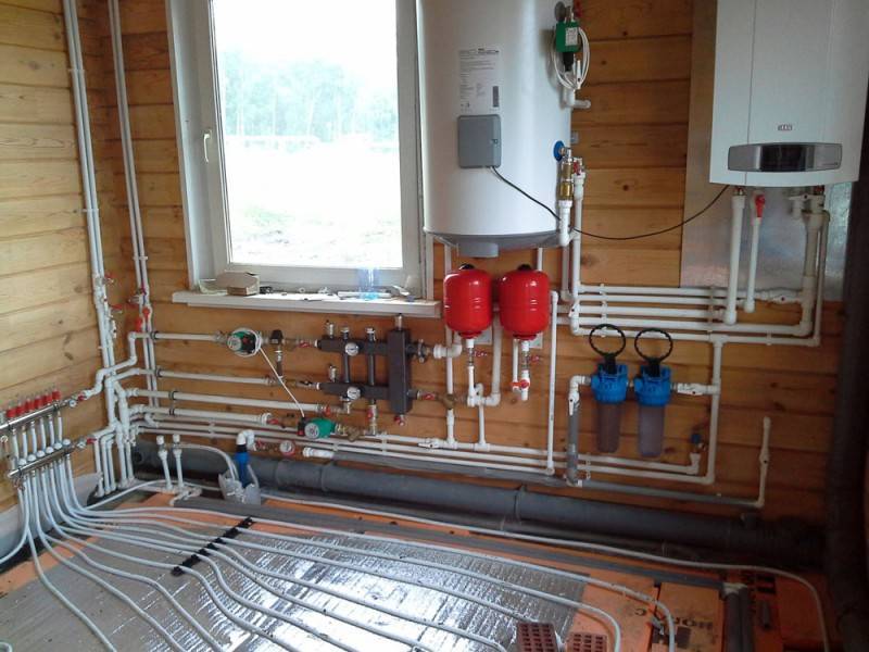 Настенный газовый котел отопления